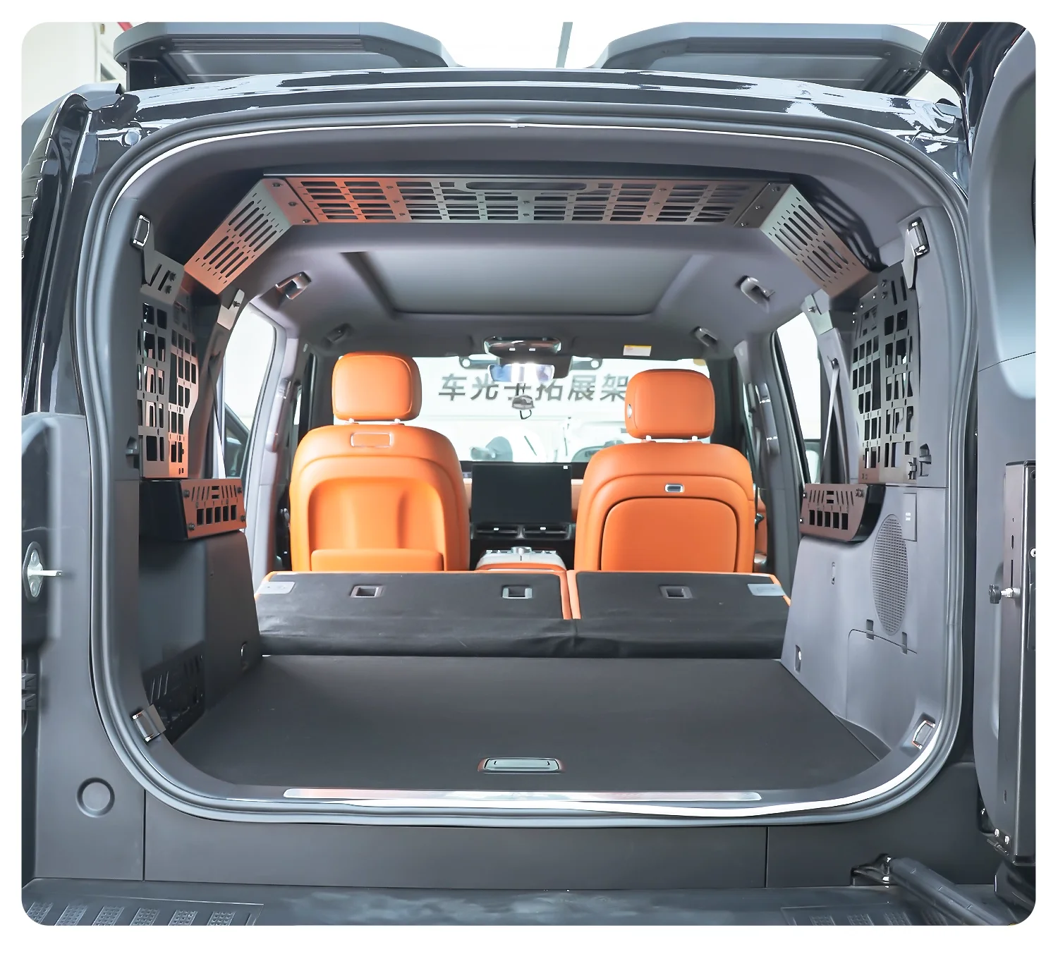 Fit for Jetour G700 2025 2026 Trunk Side Molle Panel Window Storage Baskets & Roof Ceiling Rack