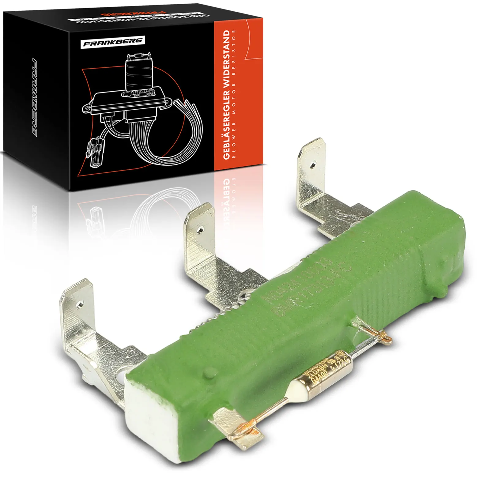 Frankberg 1x résistance pré-résistée pour moteur de soufflerie VW Polo Transporter T3/T4 Multivan T5 867959131 1468523 867959131E