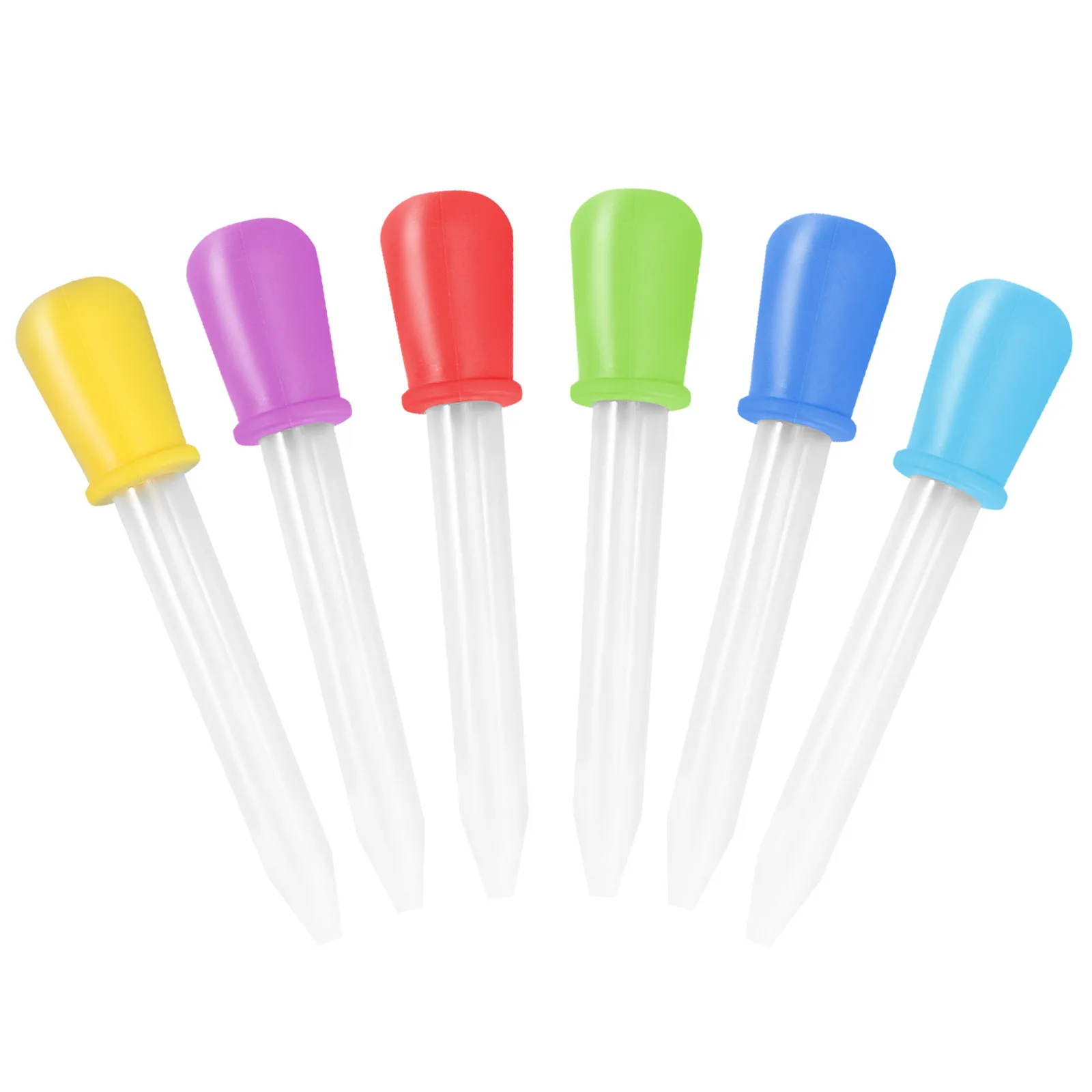 8pcs Silicone Dropper Pipette 3Ml Reusable Medicine Feeder With Scale For Baby Liquid Measurement Safe Portable Nursing Tool Lab view 2