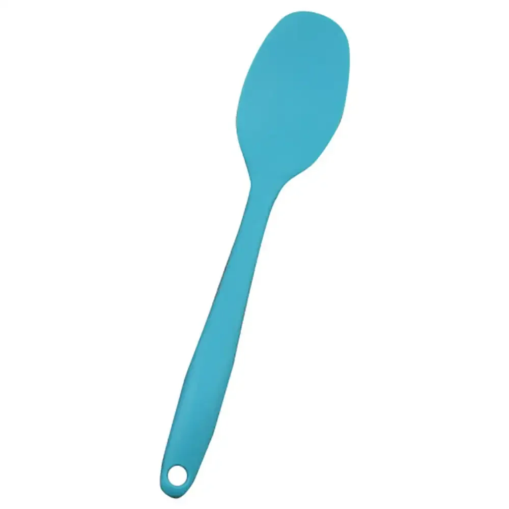 Kitchen Gadgets, Tableware Kitchen Silicone Tools Bakeware And Cooking Utencil Spoons Scoop Kitchen，Dining & Bar Blue