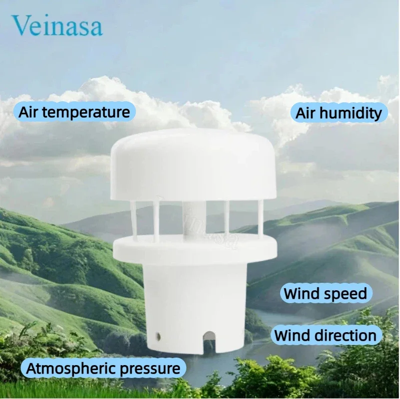 Veinasa-THPW Ecowitt Outdoor Indoor 12V Greenhouse Gsm Compact Weather Station Temperature Instruments for Sale