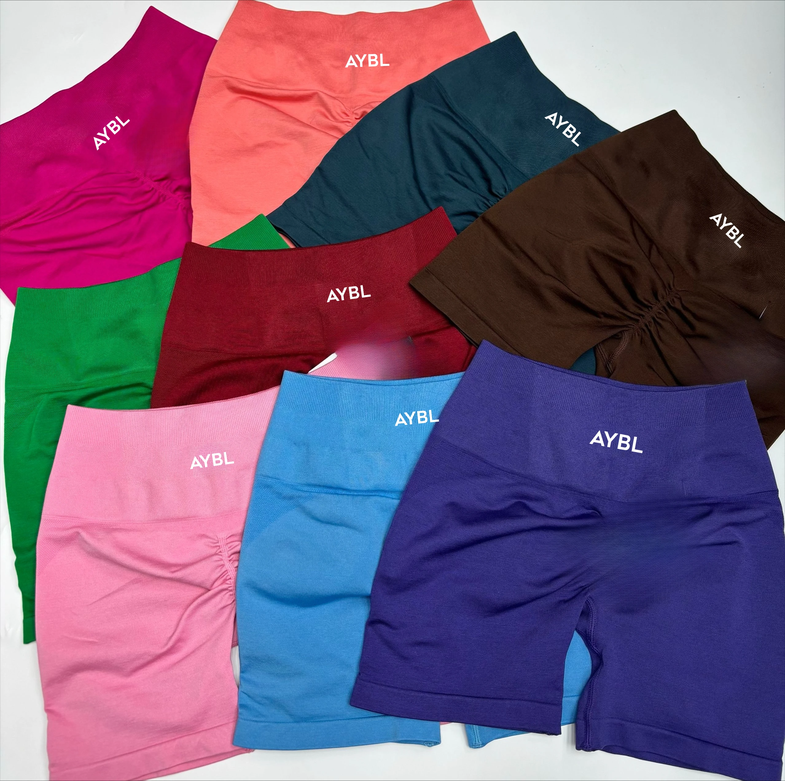 

AYBL High Quality Dopamine High Elastic Breathable Hip Lift Sports Fitness Yoga Pilates Cycling Shorts
