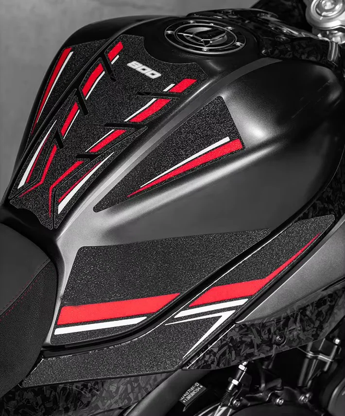 FÜR QJMOTO Race 800 Motorrad Körper Verkleidung Aufkleber Tank Pads Gas Knie Grip Traktion Aufkleber Schutz