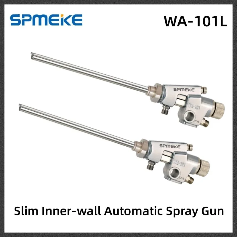 

SPMEKE WA-101L Slim Inner-Wall Spray Gun,WA-1218 Spray Paint On Inner Surface Of Bottle Or Pipe,WA-0935 Slant Angle Spray Gun