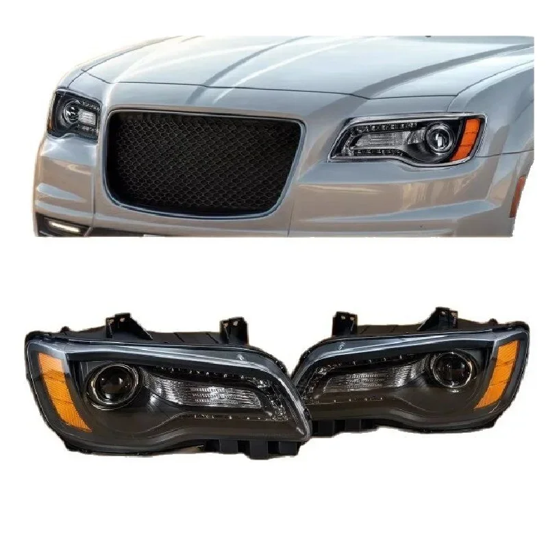 

1 Pair Headlight Head Light for Chrysler 300 2011 2012 2013 2014