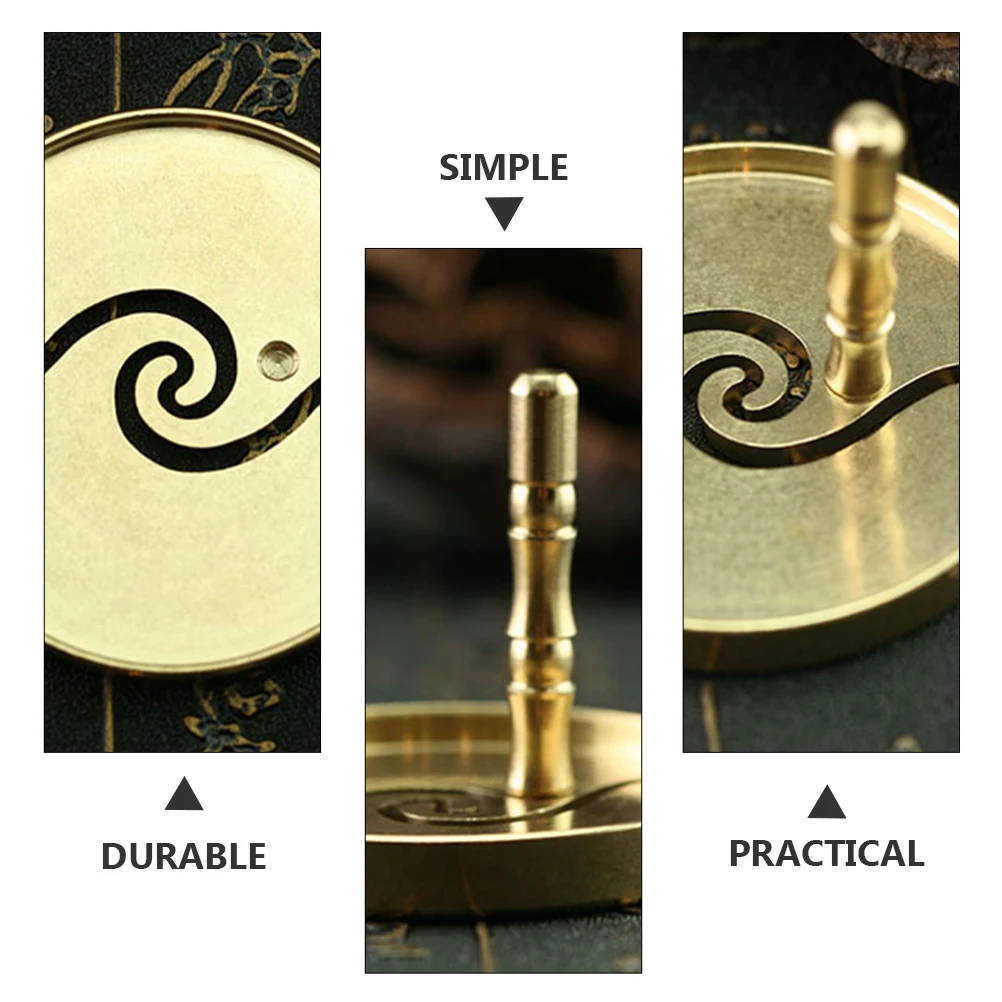 

Pure Copper Incense Print Mold Fine Copper Printing Ash Shaping Tool Seal Supplies Long Lasting Home Decor