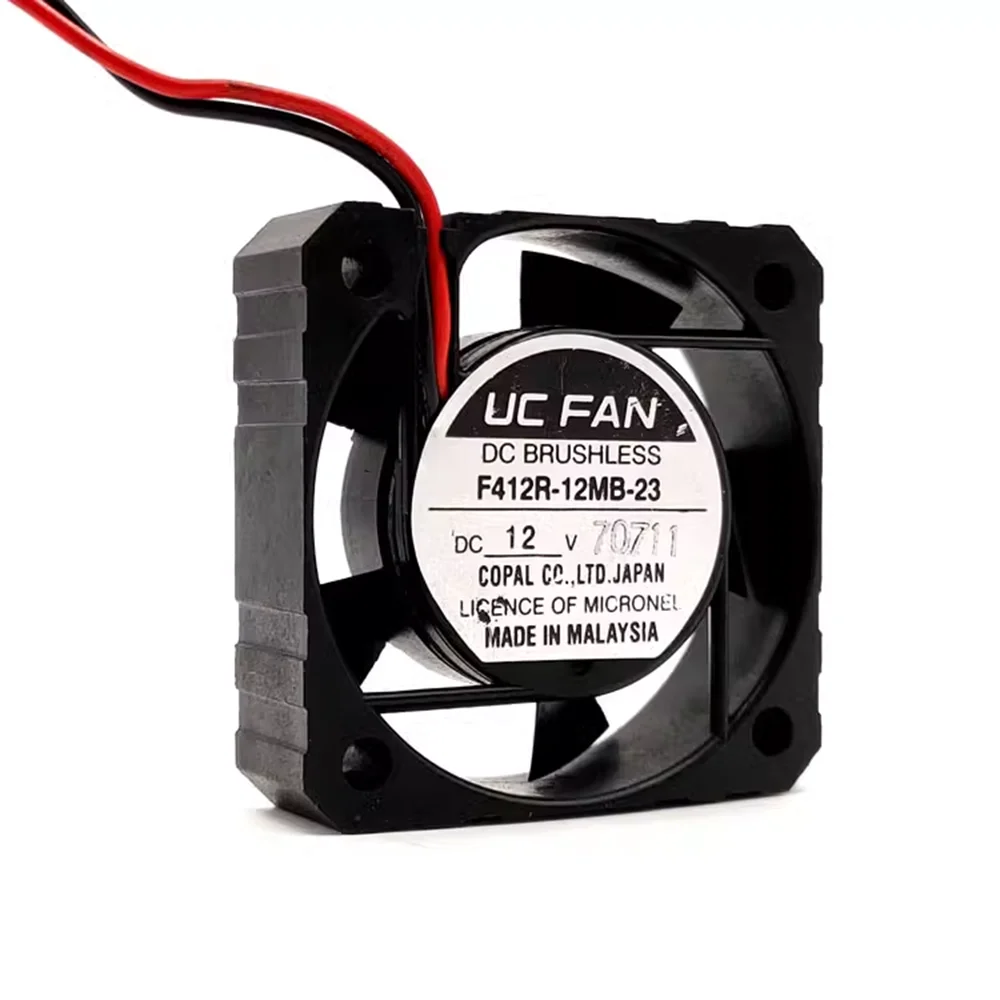 Original UC FAN 4012 F412R-12MB-19 F412R-12MB-23 DC12V 4cm 4012 CPU Power Supply Inverter Cooling Fan