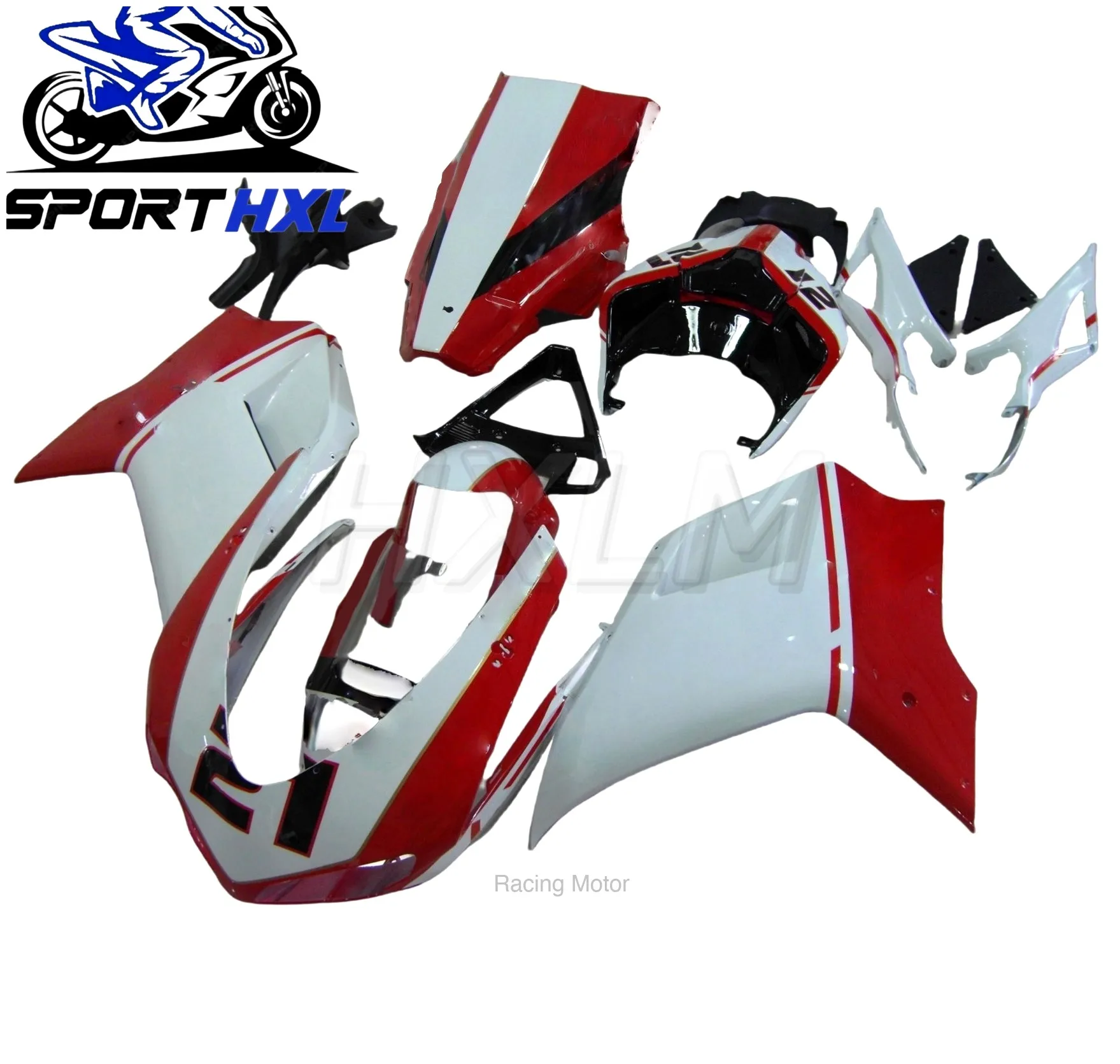 For Ducati 848 1098 1198 1098S EVO 2008-2011 Motorcycle Fairing Kits Full Surround Fairing Conversion Kit Fairing Accessories |
