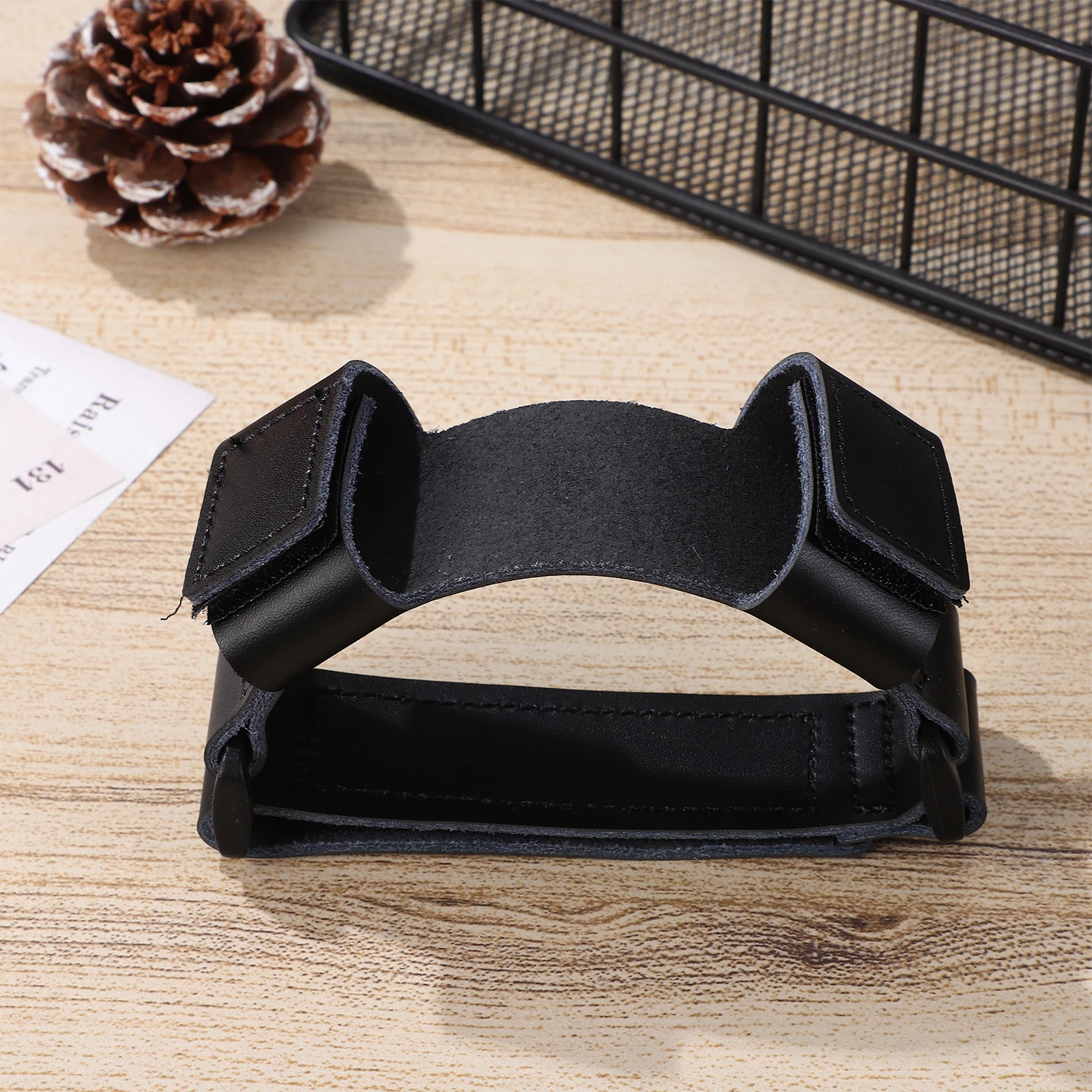 

French Horn Hand Rest Guard Accessory Accessories Handle Pu Holding Strap for Wrap