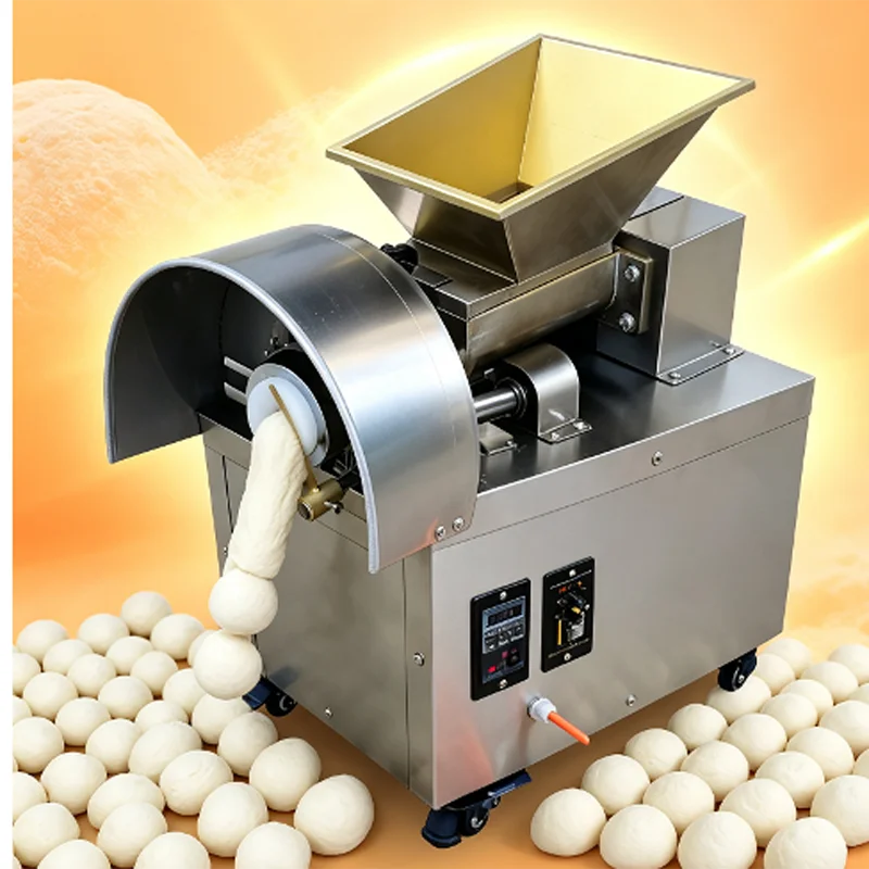 Small Electric Automatic Bread Pizza Dough Ball Making Machine Pizza Dough Divider Other Snack Machine