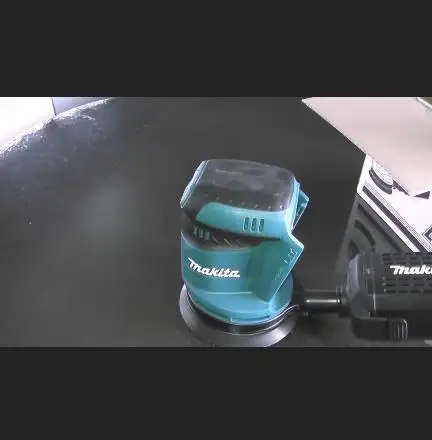 3 Speed Cordless Electric Sander 125mm Sandpaper Wood Grinder Polishing Machine Sander Power Tools For 18V Battery
