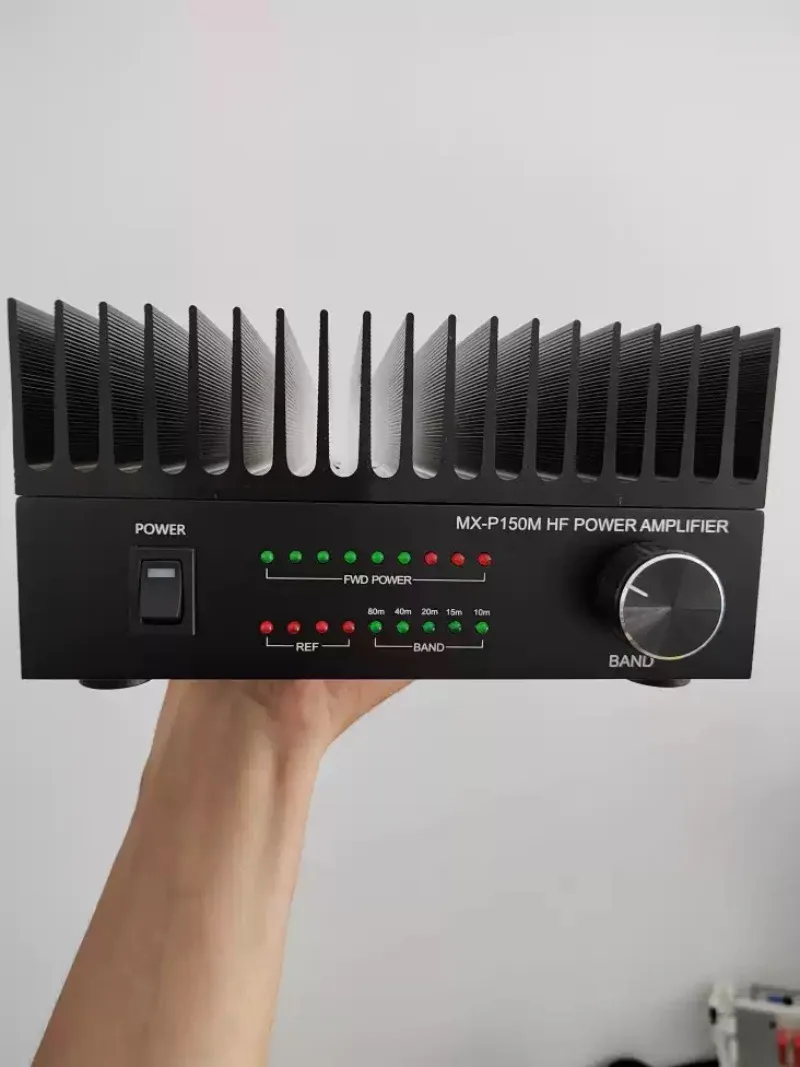 For MX-P150M HF Shortwave Amplifier with High SWR Protection, Power and Band Indication for Amateur Radio