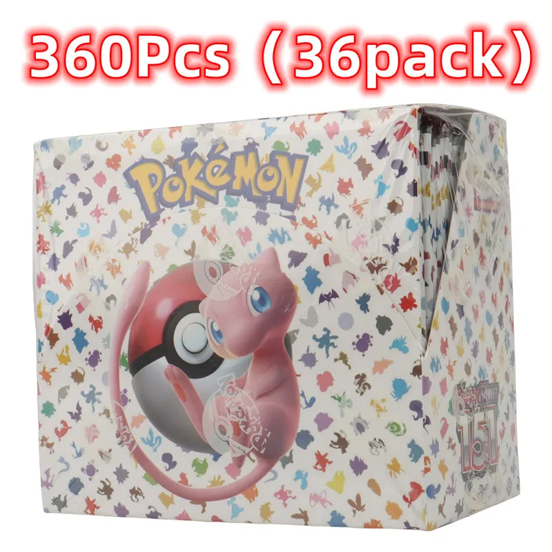 40/360Pcs English version Pokémon TCG: Scarlet & Violet 151