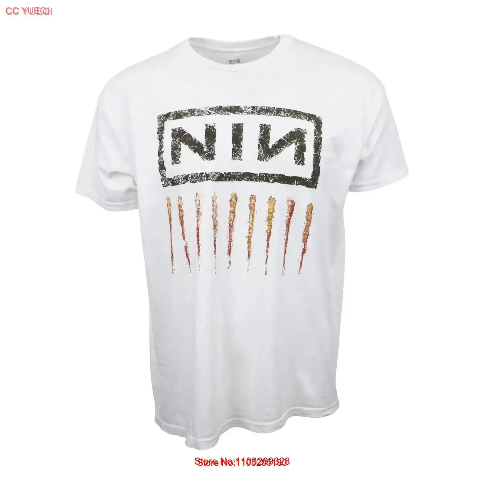 

ФУТБОЛКА NINE INCH NAIL УНИСЕКС для взрослых с графикой, винтажная стираная мягкая футболка с рисунком, повседневная стильная, удобная, модная унисекс