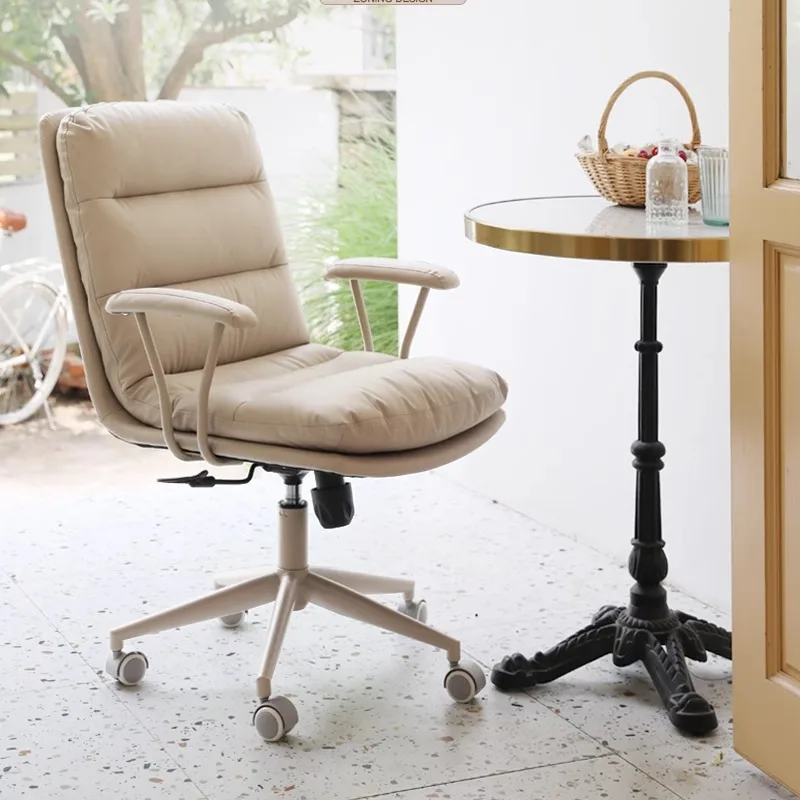 Foldable Chair Office Computer Desks Chaise Bureau De Travail Single Person Chair With Wheels Portable Folding Chairs for Home