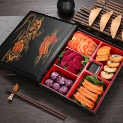 Japanese Bento Box Premium Sushi Set Lunch Box Business Lunch Box Cooking Takeout Lunch Box Thickened Food Grade Material