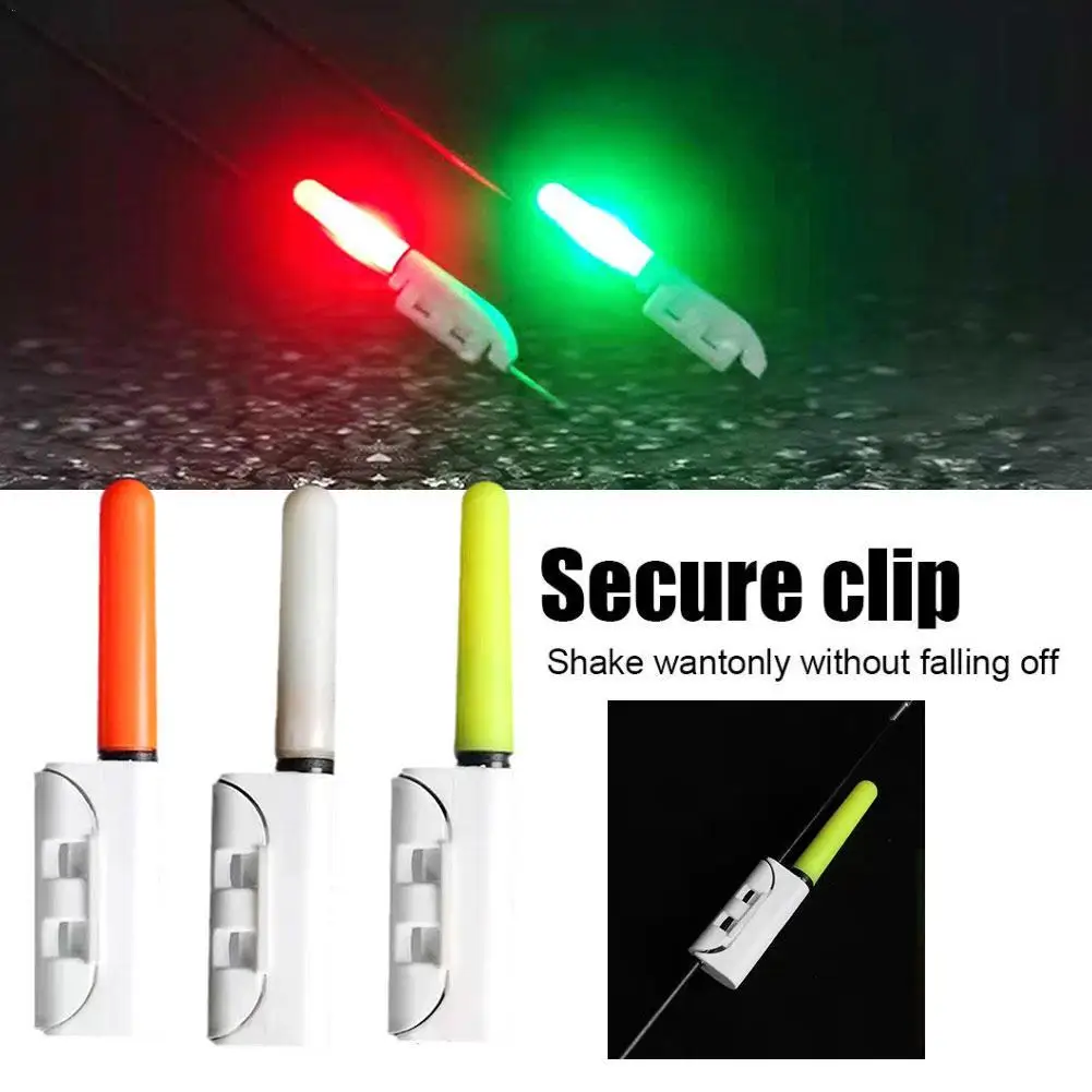 Night Fishing Rod Lights Electronic Rod Luminous Stick Light Led Removable Waterproof Float Tackle Night Fishing Tool