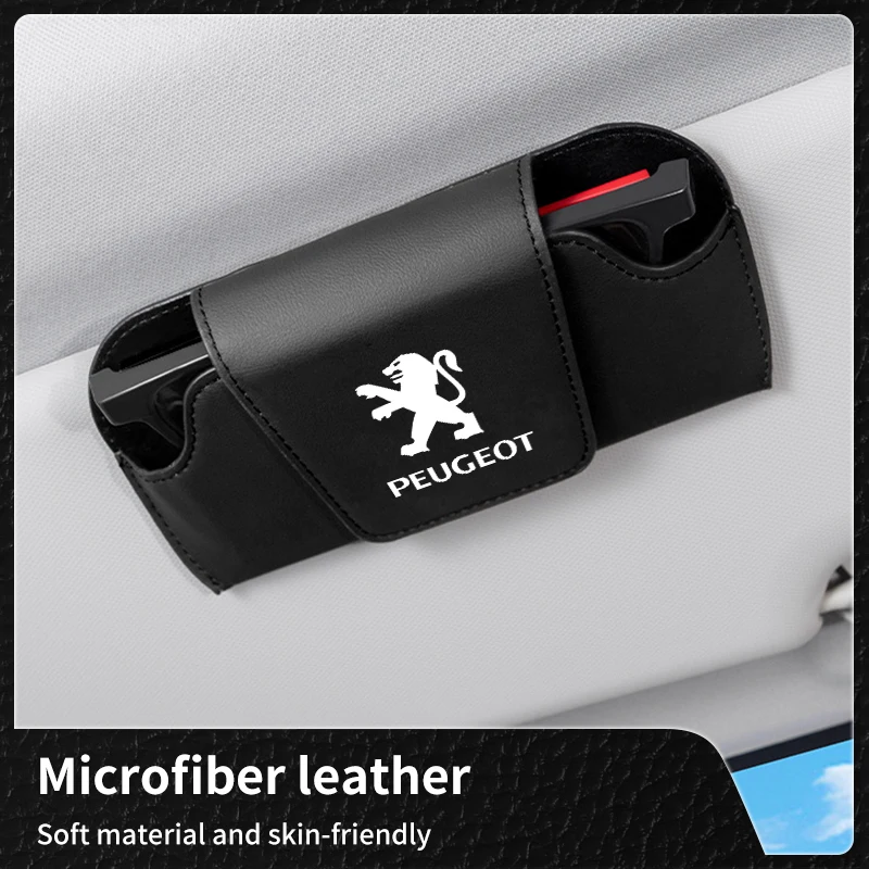 سيارة الشمس قناع النظارات الشمسية حالة النظارات المنظمون صندوق لبيجو 407 508 2008 5008 307 308 3008 206 207 208 107 106 205 4008 301