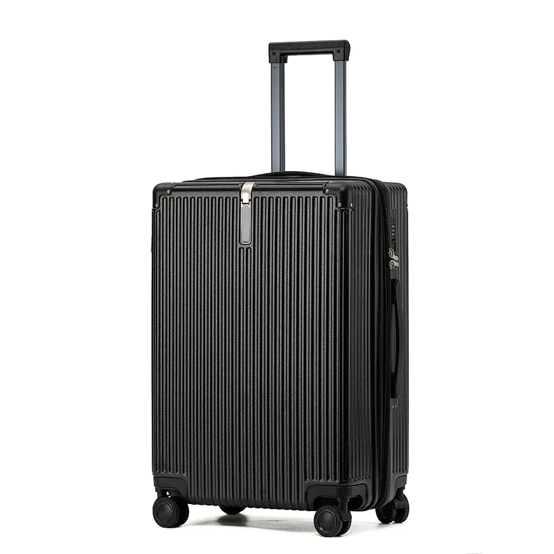 sushimu Koffer, breiter Griff, Reisekoffer für Herren, 20, 24, 26, Handgepäck, Damen-PC-Trolley, kann die Kapazität erweitern 6