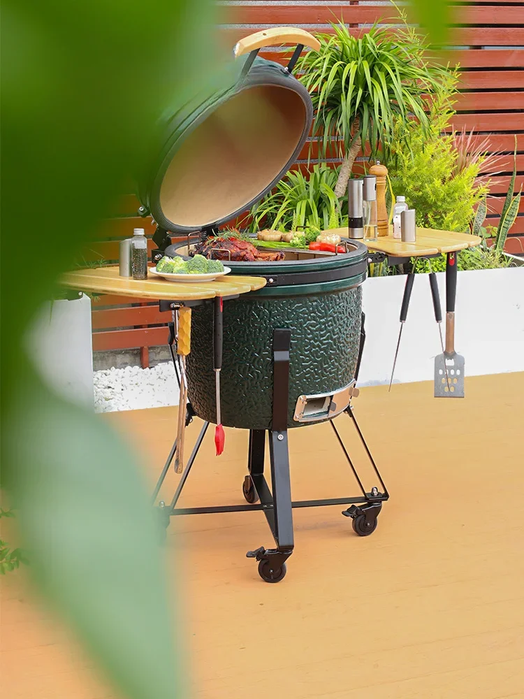 Outdoor Ceramic Barbecue Grill Patio Balcony B & B High-end Barbecue Grill Professional Barbecue Grill