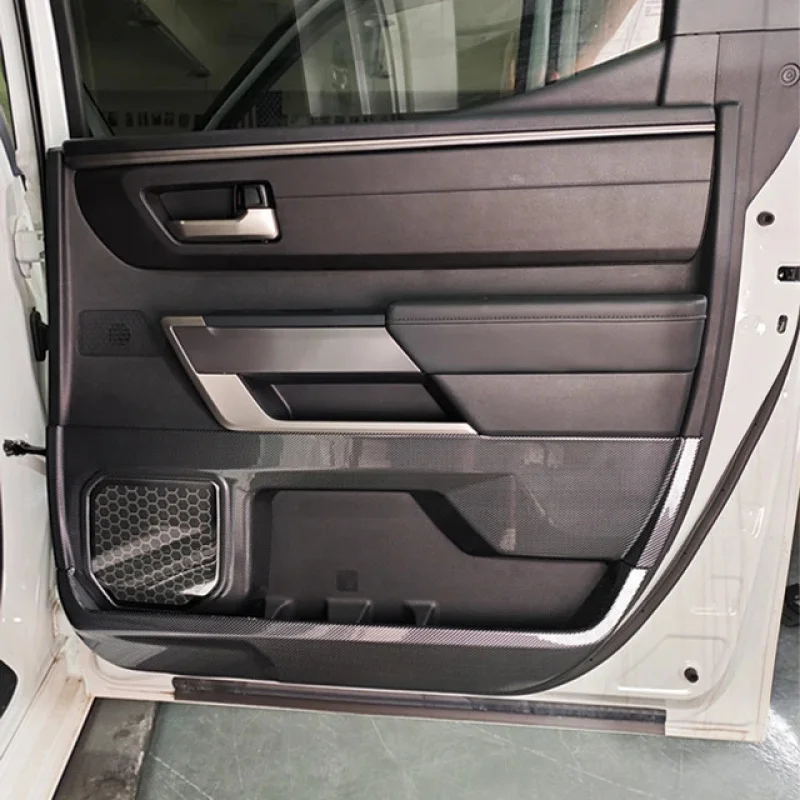 

Factory Hot Selling Car Door Anti Kick Pad for 2023 Dodge Ram 1500 | Carbon Fiber Style | Door Sill Protector | Limited Time Dis