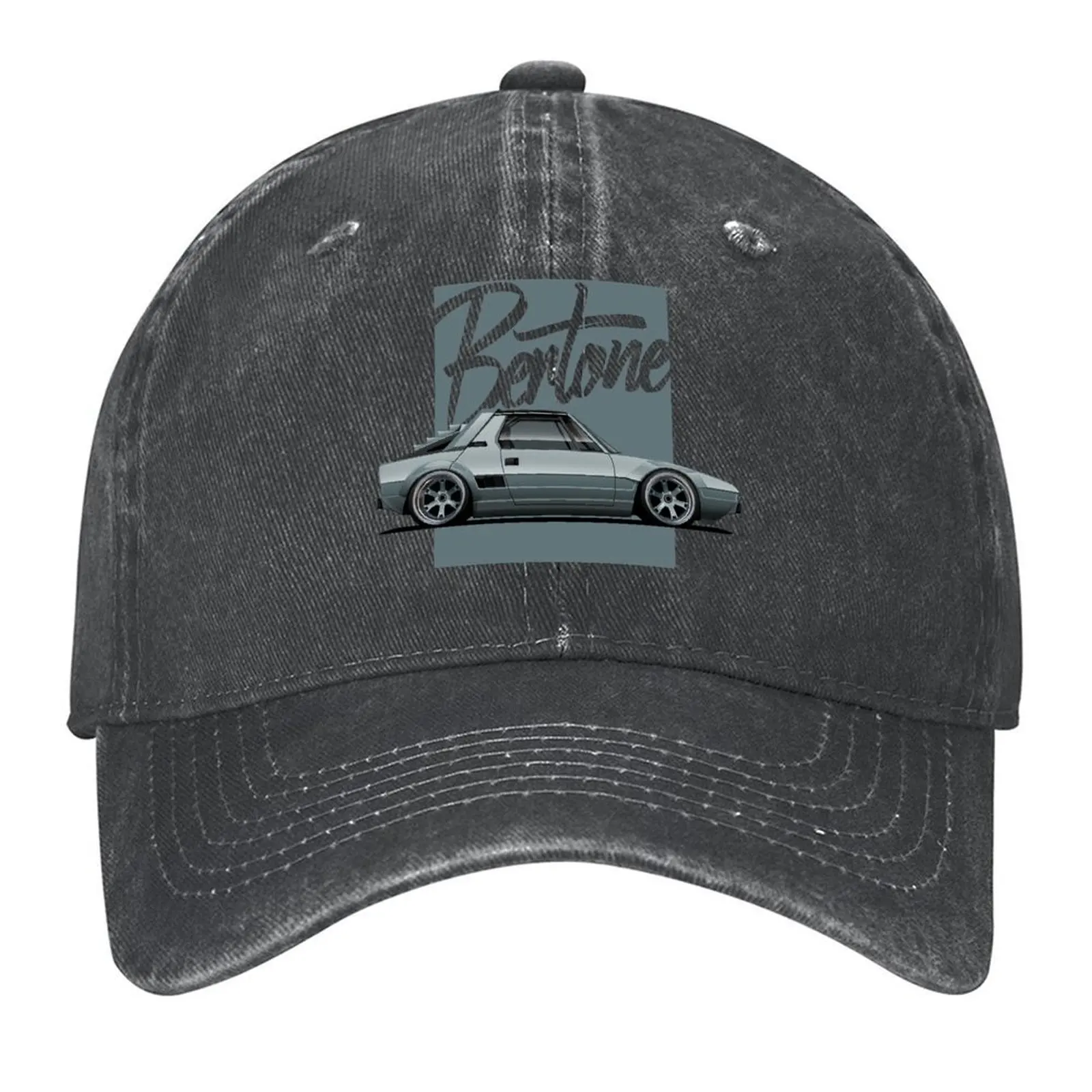 

Fiat Bertone x1/9 Custom Baseball Cap birthday Funny hats Mountaineering Anime Men's Caps Women's