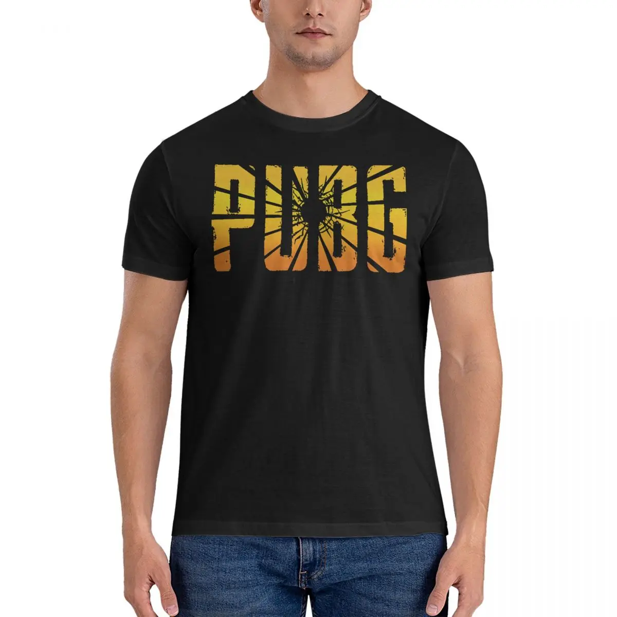 PLAYERUNKNOWN's BATTLEGROUNDS Men T Shirt PUBG Novelty Tees Short Sleeve O Neck T-Shirt Cotton Graphic Clothes