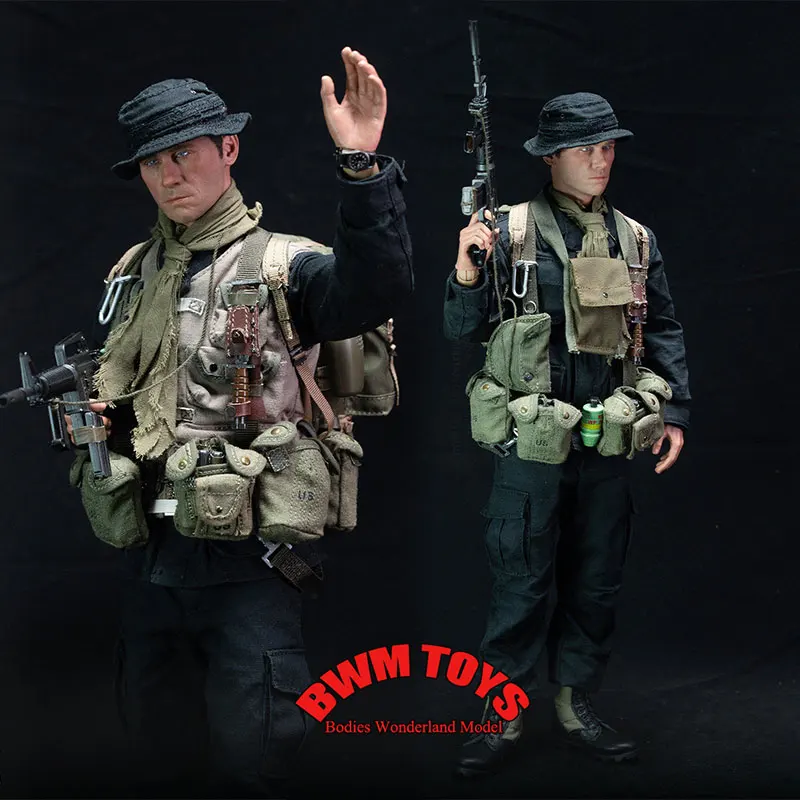 

В наличии: Фигурка UJINDOU UD9058, масштаб 1/6, мужской солдат, Вьетнамская война, американский военный, капитан разведывательной команды SOG, 12 дюймов.