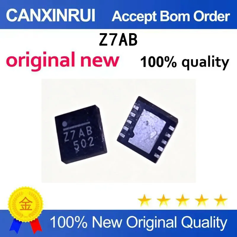 (5-100 PCS) Brand new original silk screen printed Z7AB Z7AF Z7 starting QFN spot chip IC