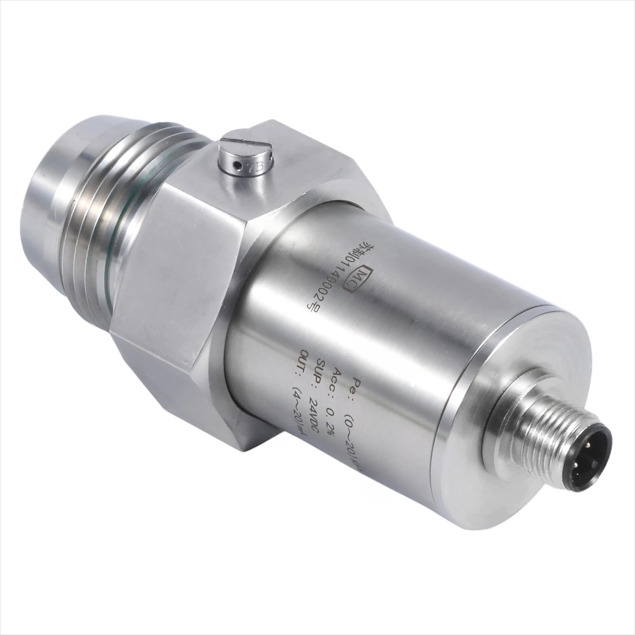 Hygienic Sanitary Flat Film Liquid Differential Pressure Transmitter 4-20ma Output Hygienic Pressure Sensor
