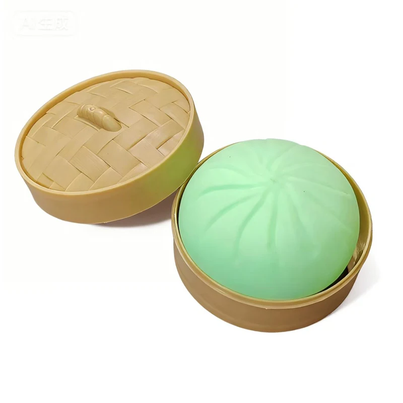 Glitter Dumpling Squishy Pinch Slow Rebound Soft Decompress Mystery Pressure Ball Dingen voor kamer Home Decor Kinderen Volwassen Cadeau