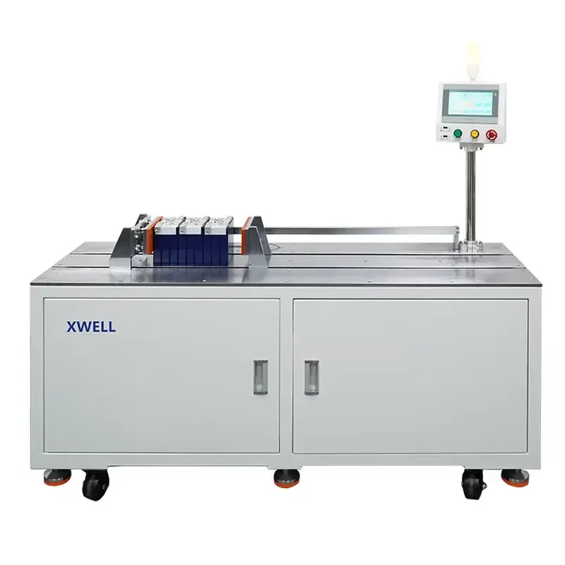 Customized On Demand High Prcession Pressure Sensor PLC Control System Prismatic Battery Pack Compress Machine Prismatic Cell