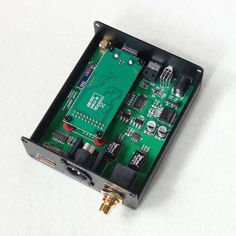 Bluetooth 5.0 Wireless Audio Receiving Adapter USB Digital Interface AES Optical Coaxial HMDI I2S Output  Support Aptx HD