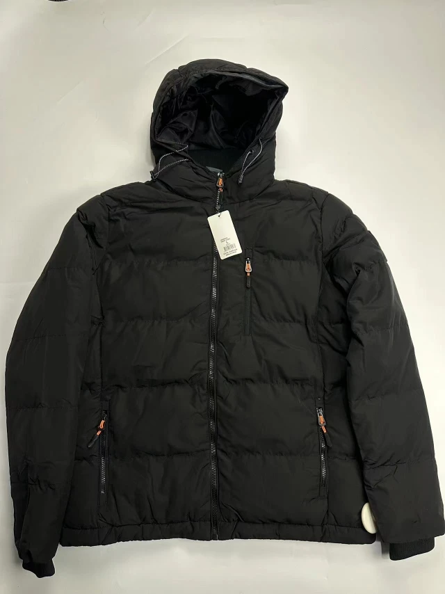 

Мужская утепленная ветрозащитная водонепроницаемая хлопковая куртка с капюшоном, повседневная, с множеством карманов, рабочая одежда