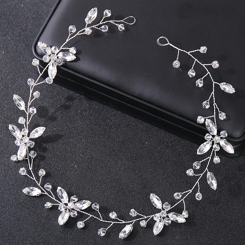 Baroque Luxury Crystal Hairband Rhinestone Headband For women Prom Party Bridal Wedding Hair Accessories Jewelry Band Headband