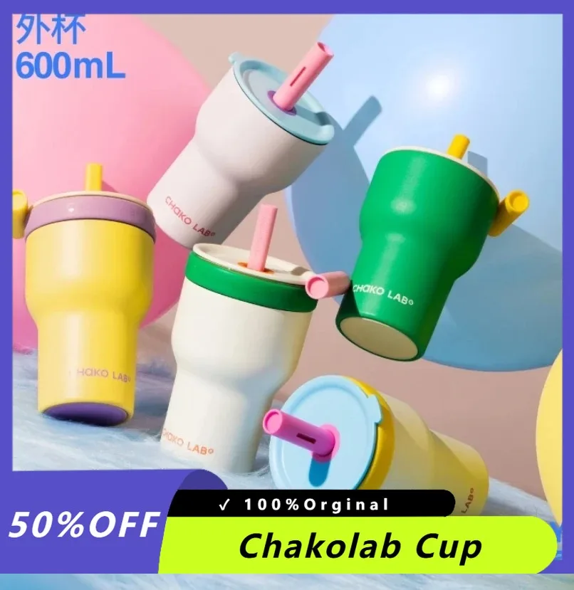 Chakolab Large Capacity Dual-Use Insulated Mug With Double Inner Liner For Coffee Car Camping Premium Present 48h Fast Shipping