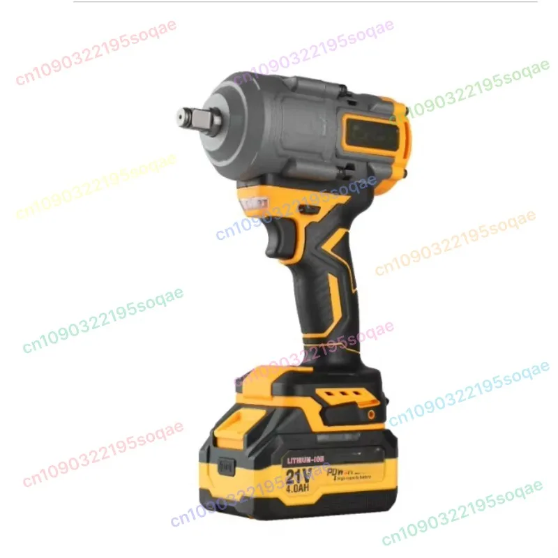 

Cordless Impact Wrench Set 21V Brushless Power Tool 1/2 Inch 600Nm Rechargeable Electric Impact Kit with Battery Charger
