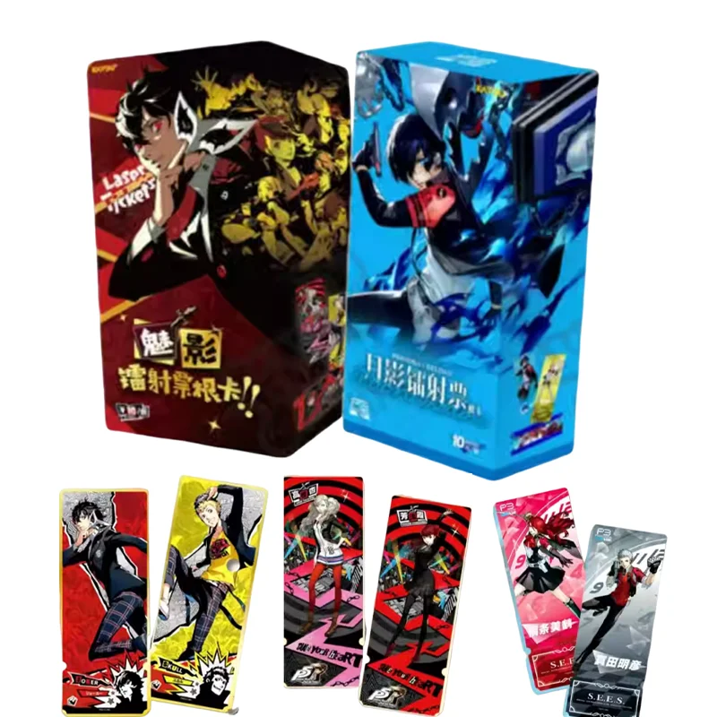 

Карта для билетов «Persona 5 Royal» Phantom Laser Stub Card March Shadow, аниме-товары, коллекционная карта SR UR, редкая коллекционная карта, подарок