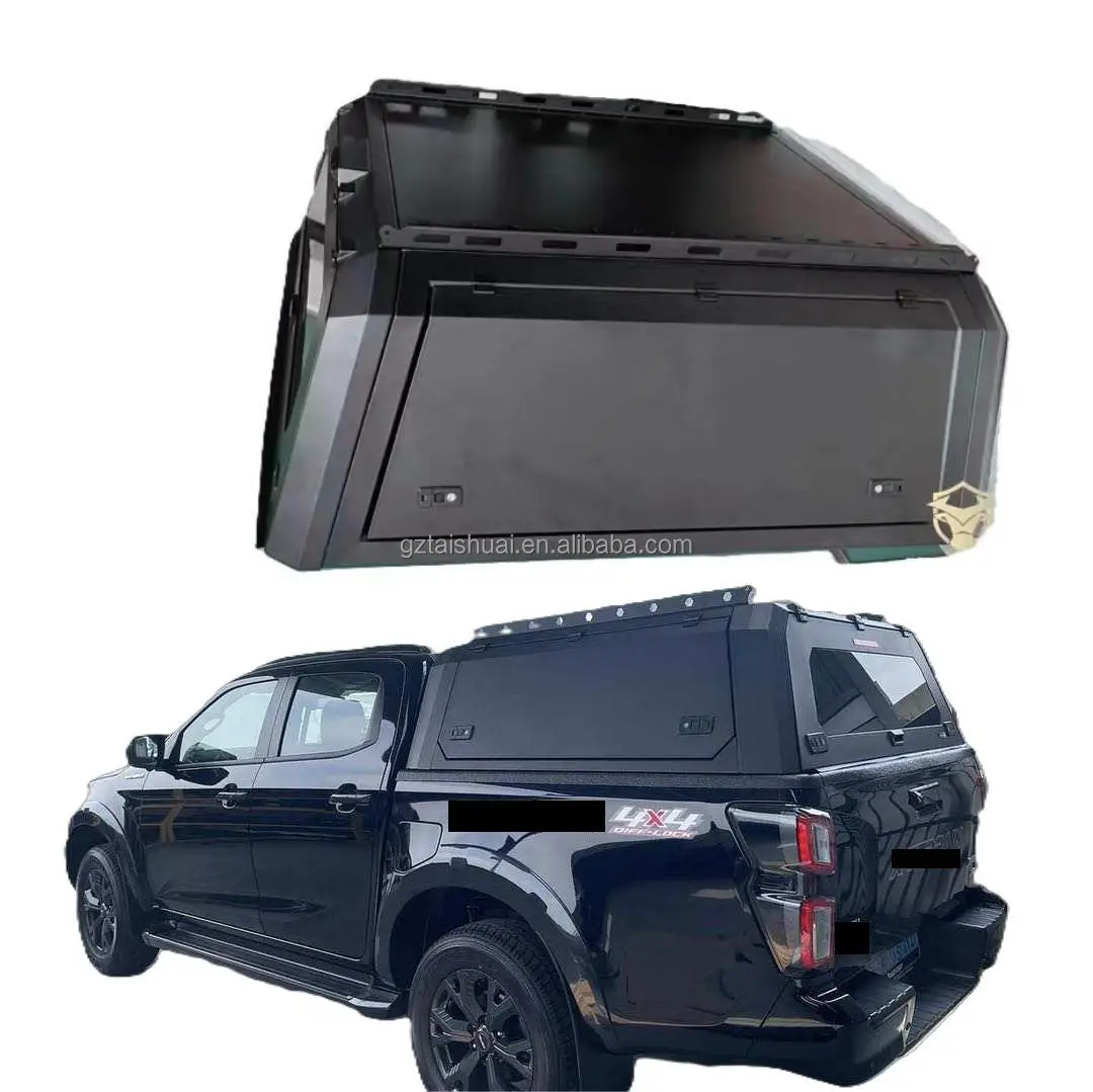 

4x4 Pickup Truck Iron Bed Covers Hard Cover Pickups Camper Truck Canopy for Dmax D-max 2015 2018 2020 2022 2023 2024 Hardtop