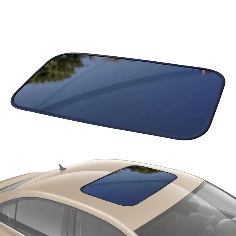 

79x38cm Fake Sunroof Waterproof Window Stickers Heat-Resistant Sunroof Window Protector Film Sun-Proof Car Exterior Decorations