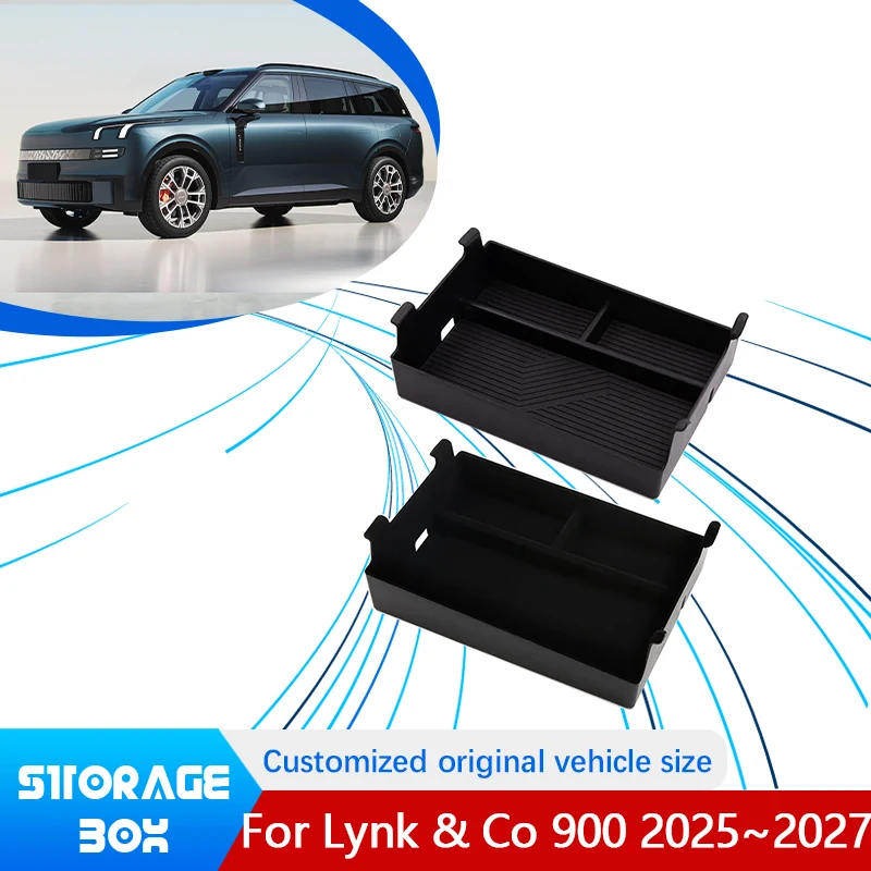 

For Lynk & Co 900 L946 2025 2026 2027 Central Upper Armrest Storage Box Expanding Spaces Container Holder Interior Accessories