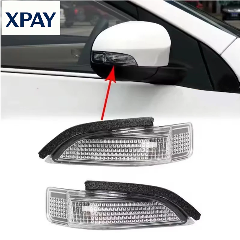 Car New For TOYOTA YARIS PRIUS C COROLLA CAMRY EZ AVALON VENZA For Scion iM Rearview Mirror Turn Signal Light Blinker Repeater L