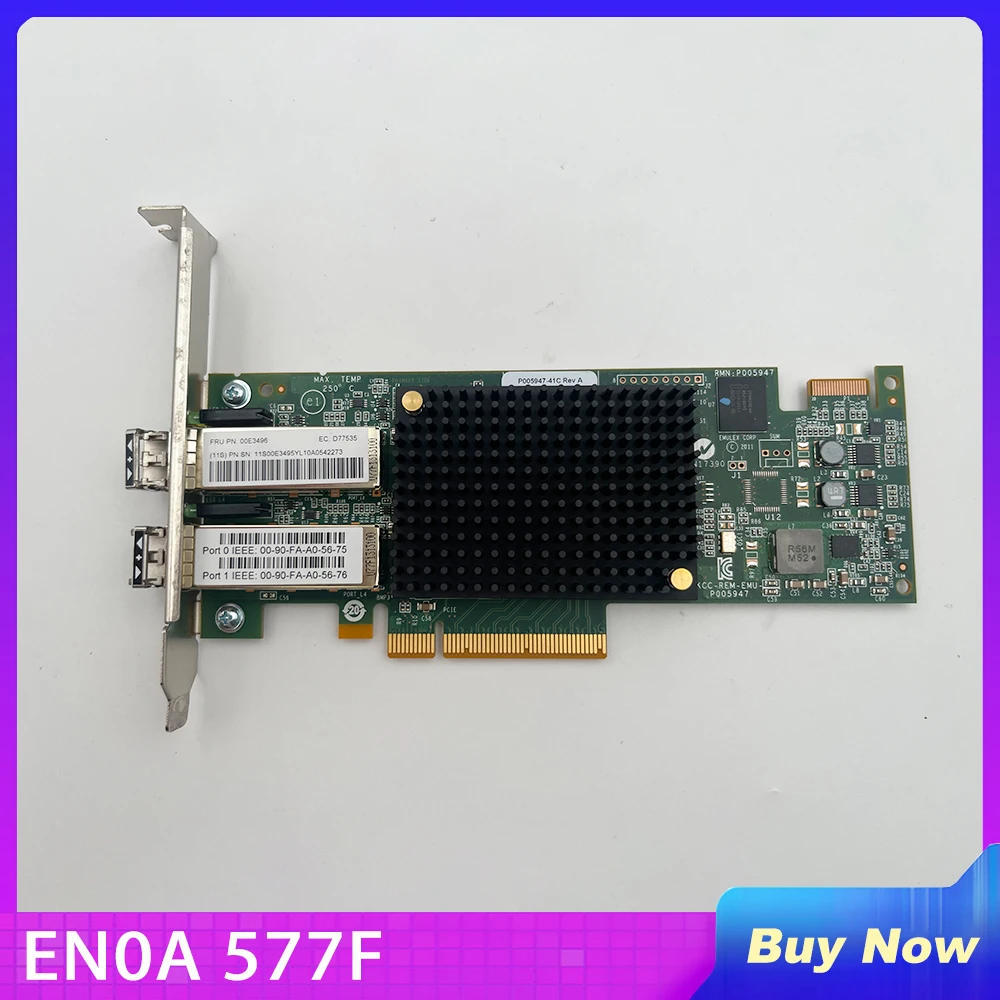 

Для IBM EN0A 577F P7 Dual Port 16G FC HBA Card 00E3496 00E9266 74Y2221