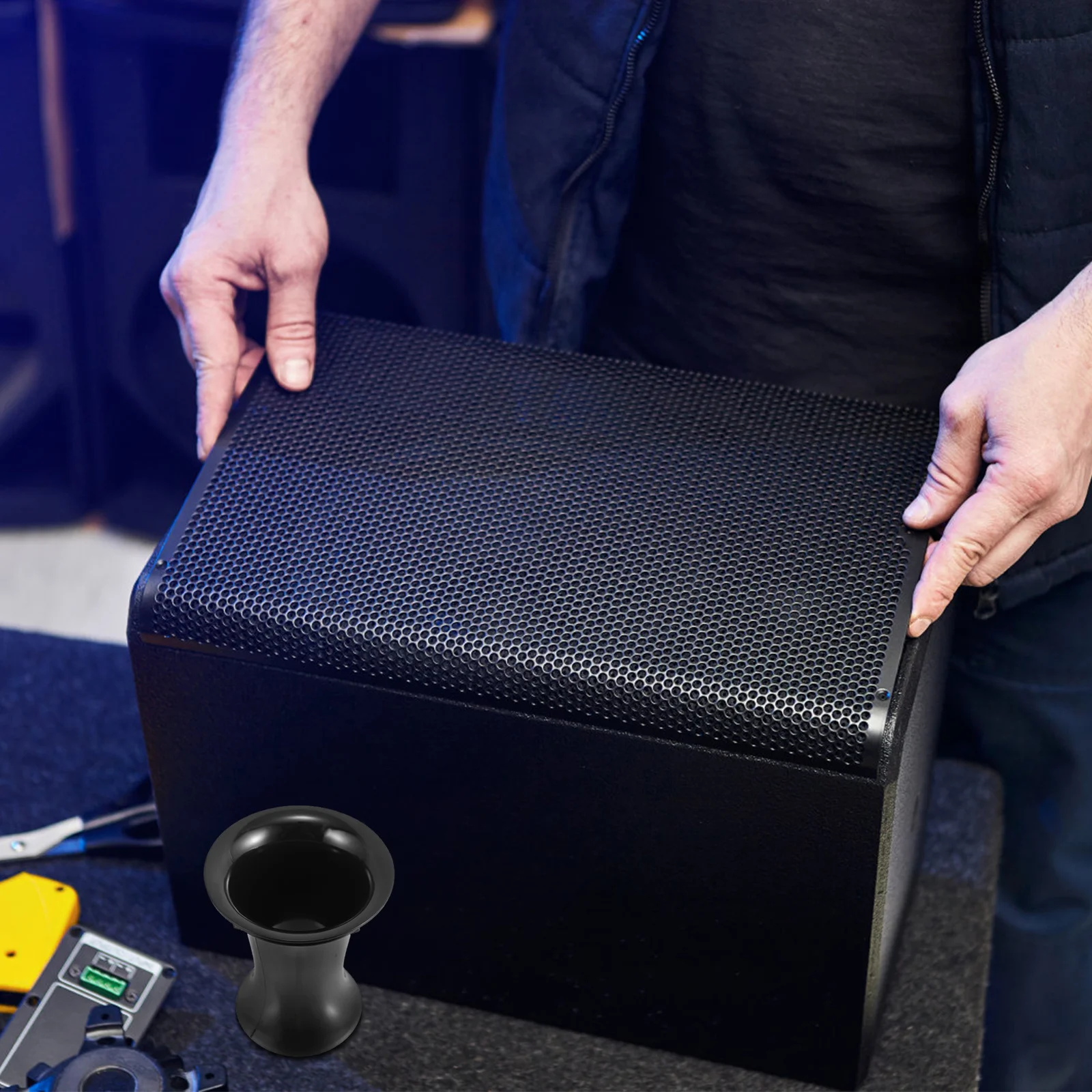 

Sound Box Port Tubes Bass Reflex Speaker Port DIY Guitar Loudspeaker Cabinet Speaker Parts Accessories Train Horn Kit