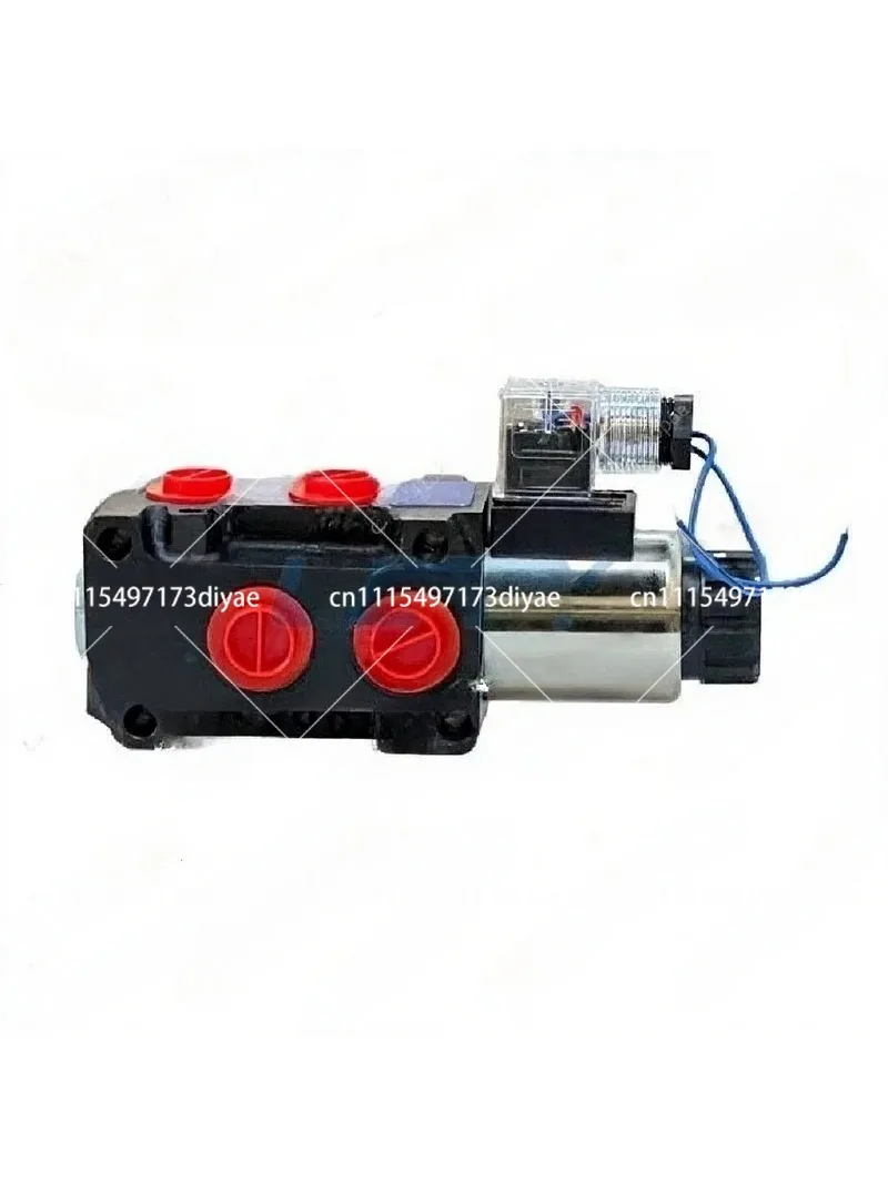 24V 12V Hydraulic Solenoid Diverter Valve Multiple Directional Control Valve