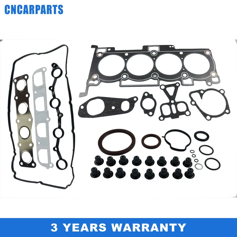 

FULL HEAD OVERHAUL ENGINE GASKET SET/VRS FIT FOR KIA SPORTAGE FE IMPORT ENGINE, 2.0L, 4CYL, EFI,#DR850 FE-D