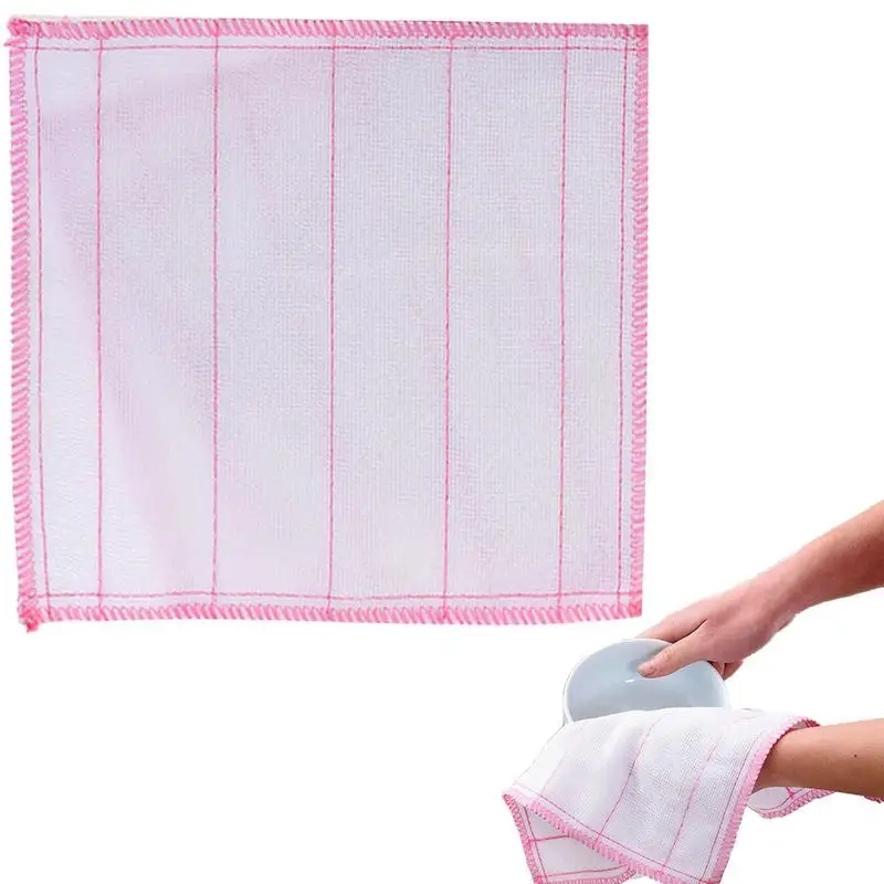 Dish Wash Cloth Dish Cloths For Washing Dishes 5-layer Dish Towels 30x30cm Household Cleaning Cloth Kitchen Accessories