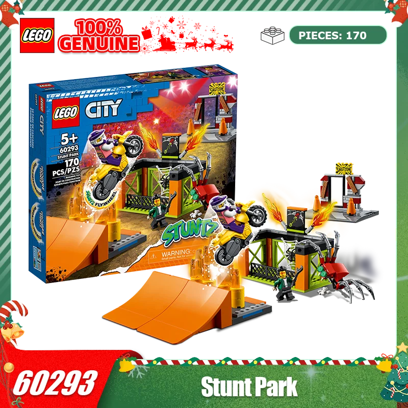 

Lego Building Blocks Toy 60293 Stunt Park Puzzle Manual Splicing DIY Toy Building Blocks Boys and Girls Birthday Gifts