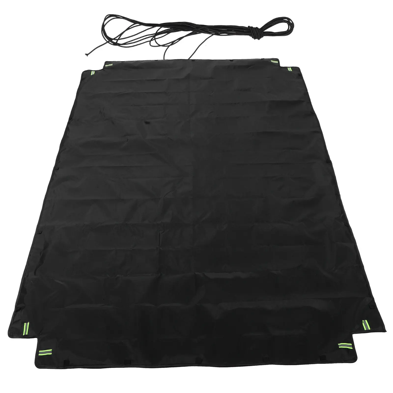 Utility Trailer Cover Heavy Duty Oxford Fabric Pickup Truck Bed Protector Foldable Tricycle Shade Outdoor Weather Resistant