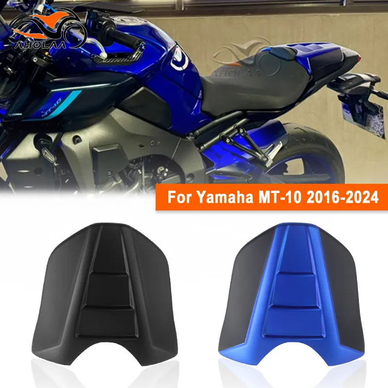For Yamaha MT 10 MT10 MT-10 Rear Seat Cover Single Solo Seat Cover Motorcycle Accessories Passenger Fairing 2016-2024 2023 2022